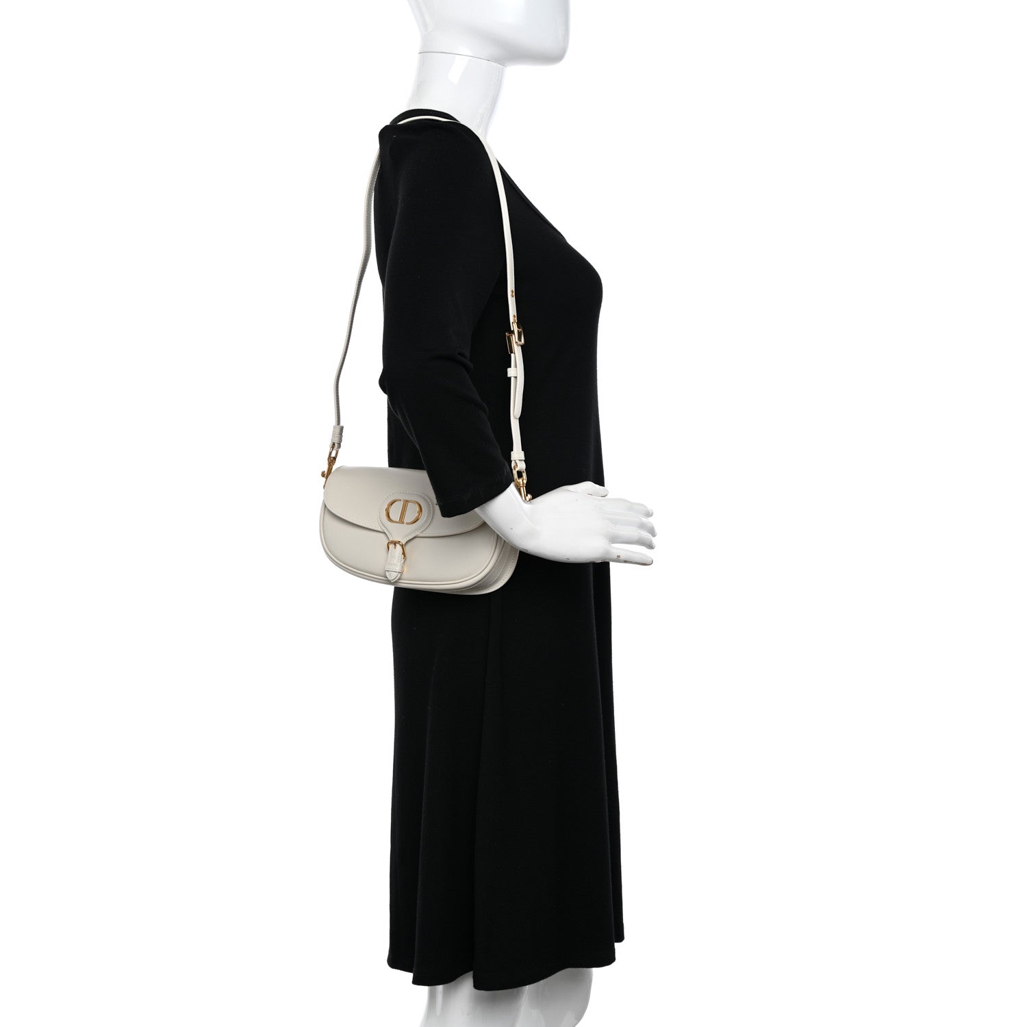 Christian Dior Box Calfskin East West Bobby Bag Latte 2 of 11