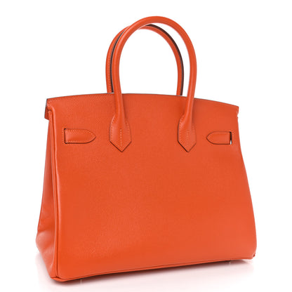 Hermes Epsom Birkin 30 Feu 2 of 9