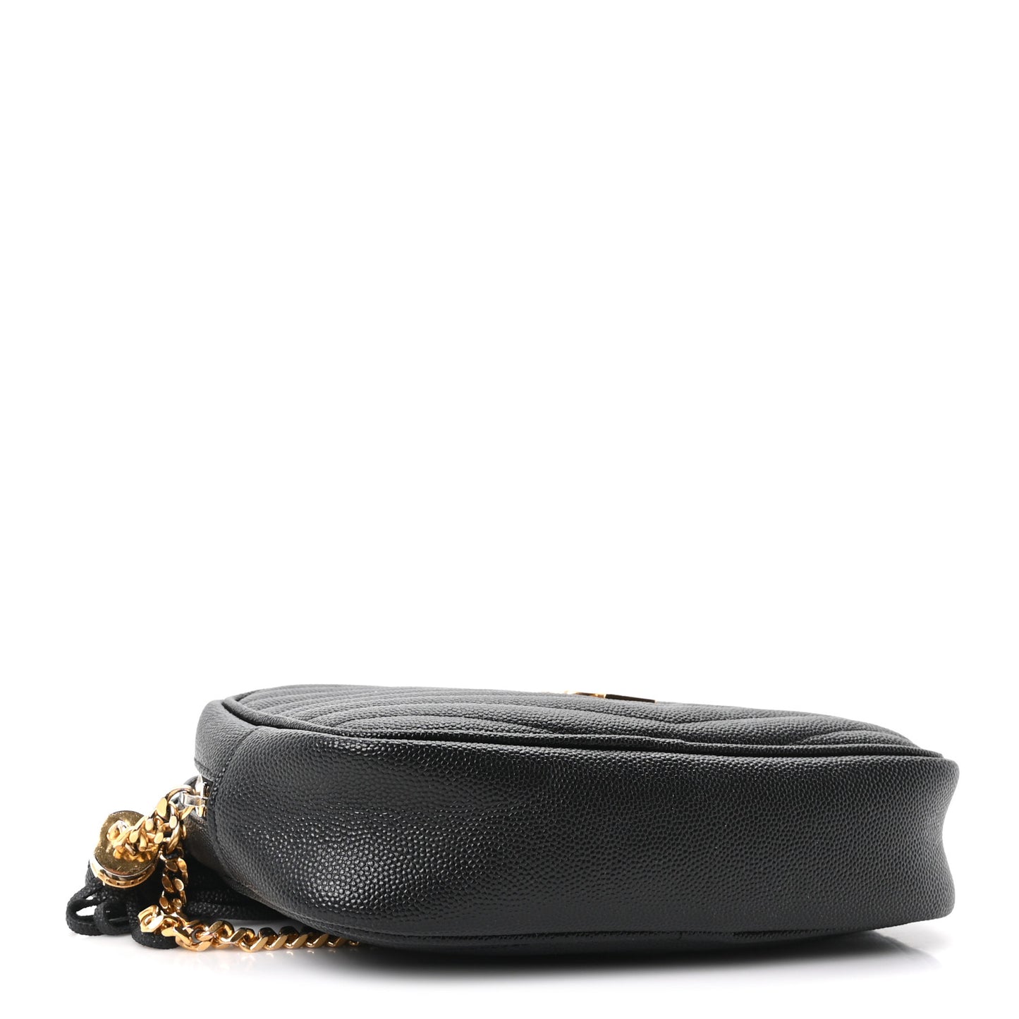 Grain De Poudre Matelasse Monogram Mini Lou Camera Bag Black