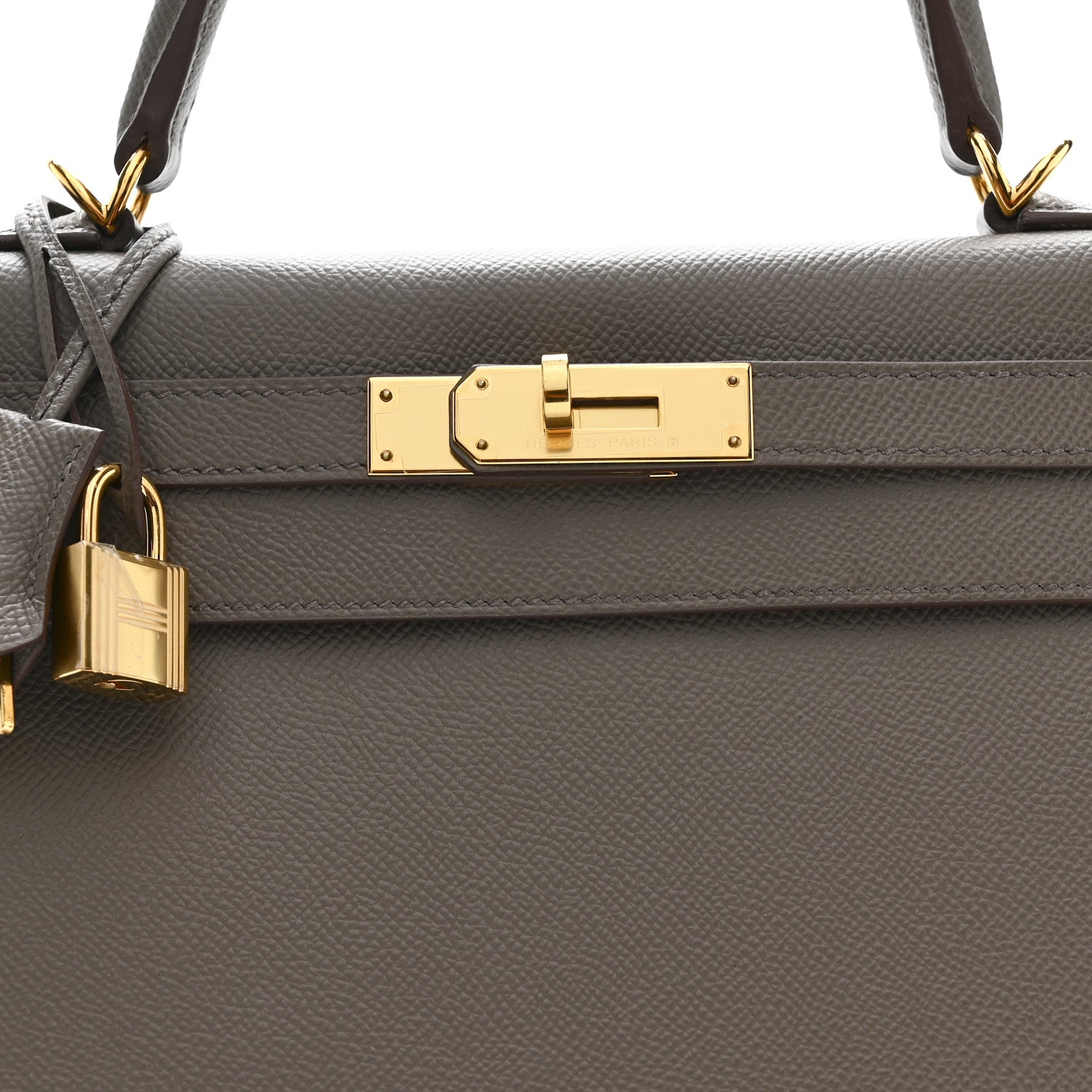 Hermes Epsom Kelly Sellier 28 Etain 8 of 10