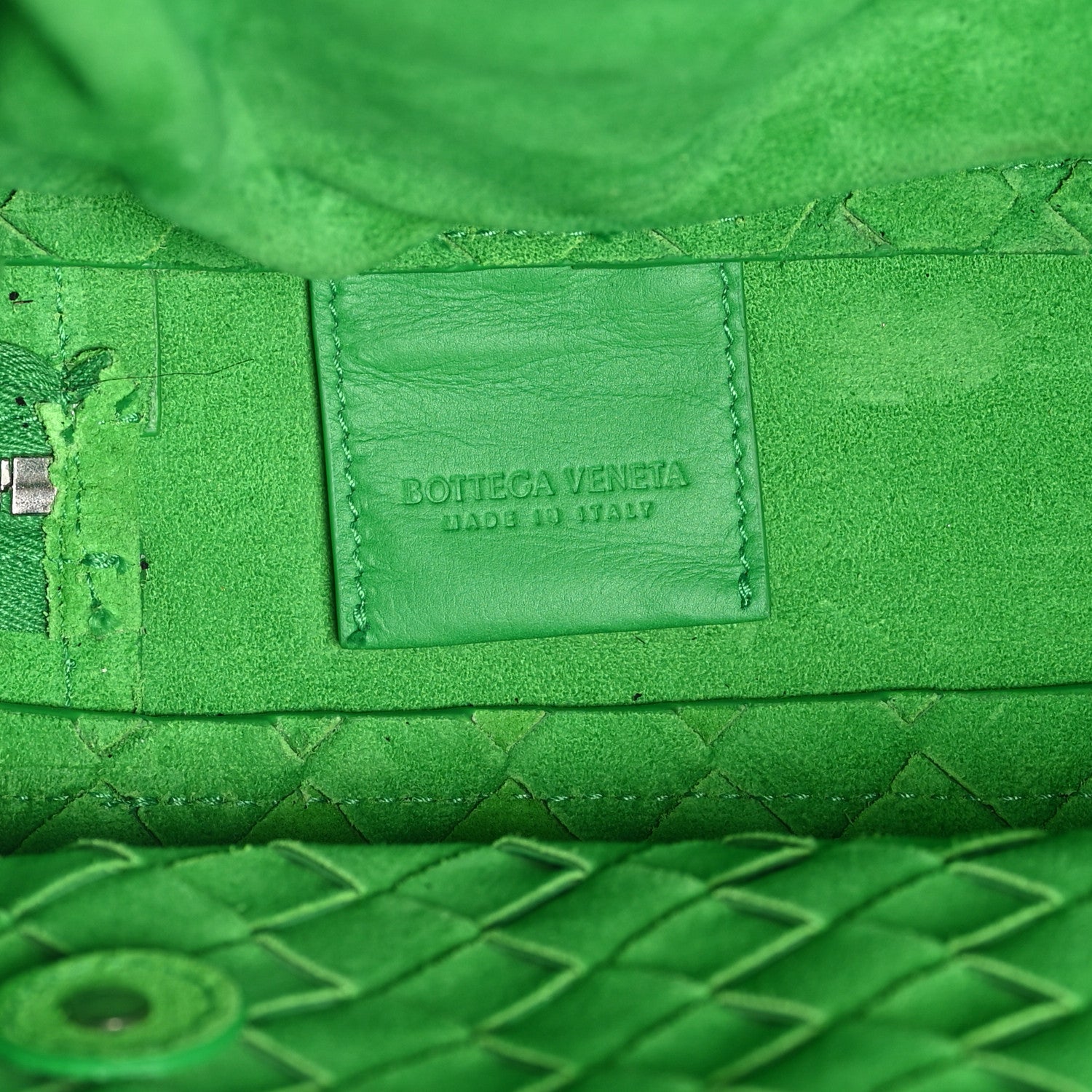 Bottega Veneta Calfskin Intrecciato Small Backpack Parakeet 6 of 9