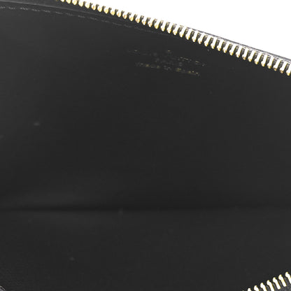 Louis Vuitton Monogram Slim Purse Black 6 of 8
