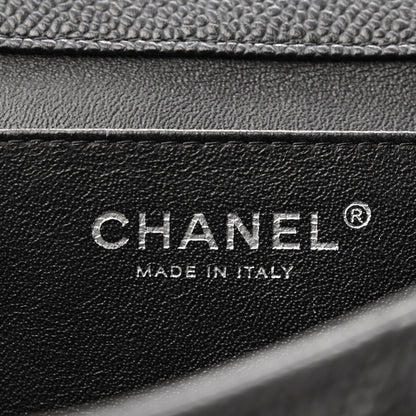 Chanel Caviar Quilted Clutch With Chain Flap Black 11 of 19