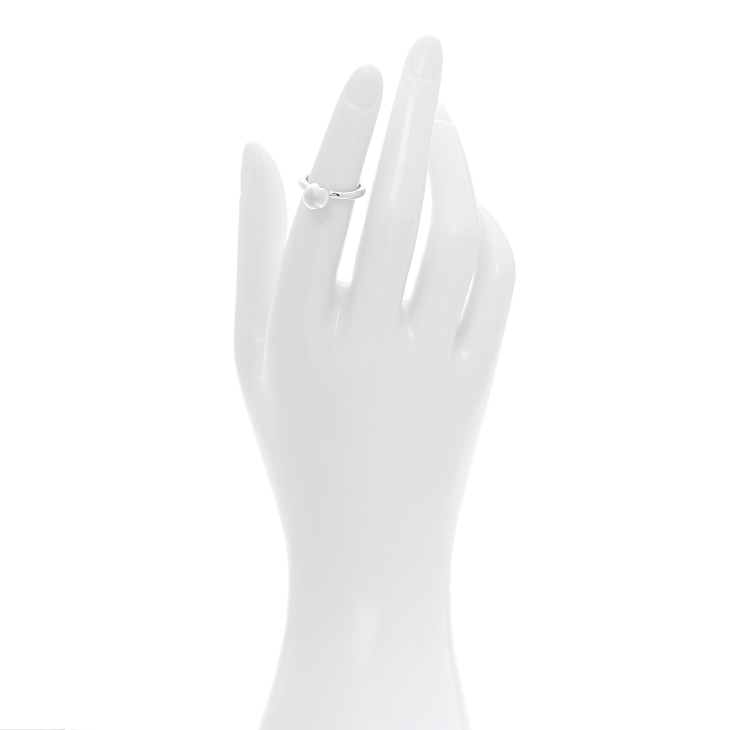 Tiffany Sterling Silver 8mm Hardwear Ball Ring 47 4 2 of 6