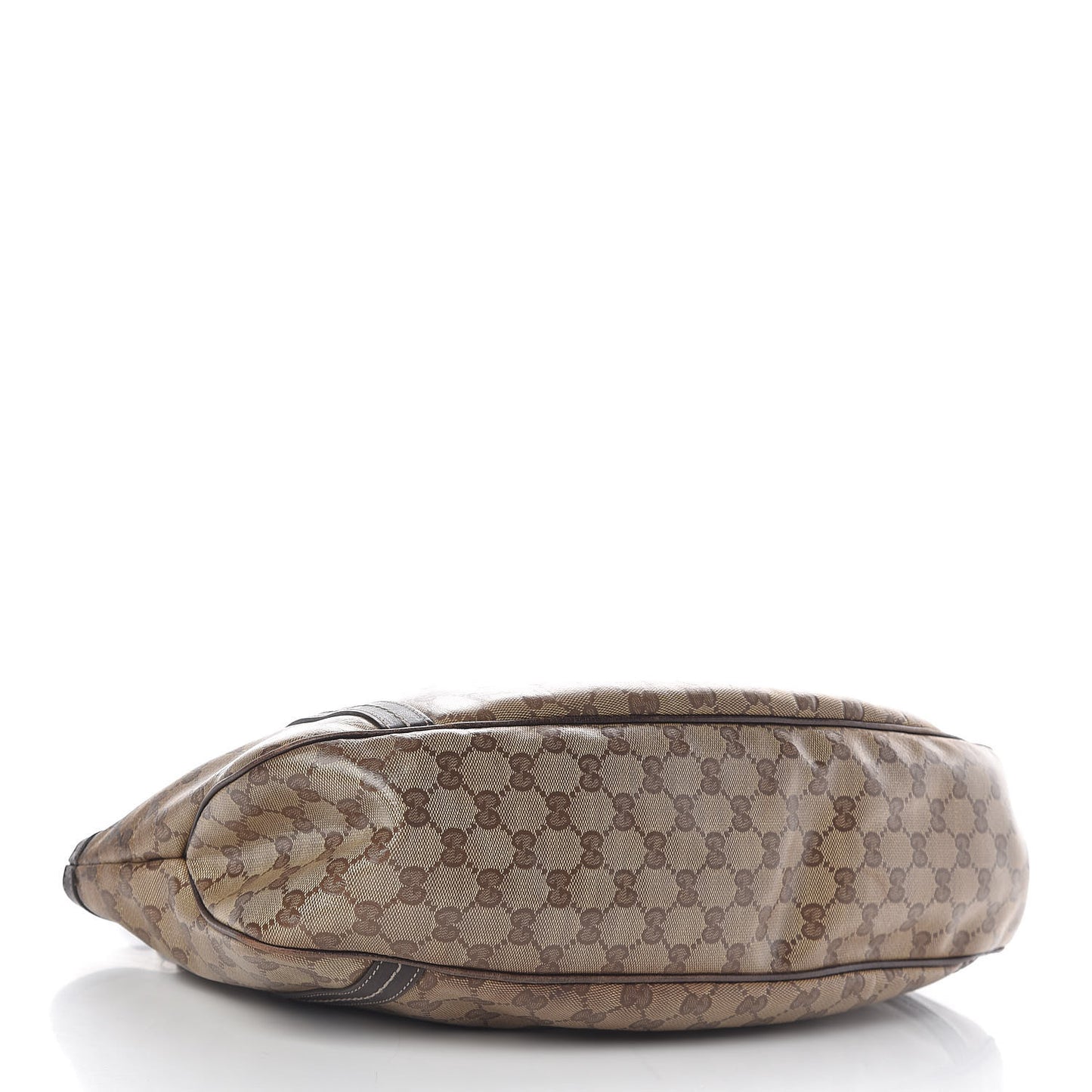Crystal Monogram Duchessa Flap Shoulder Bag Dark Brown