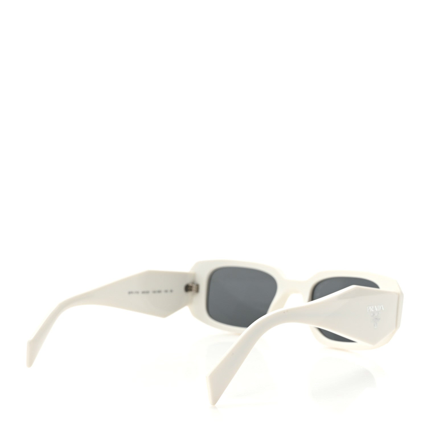 Prada Acetate Symbole Sunglasses SPR 17W White 4 of 6