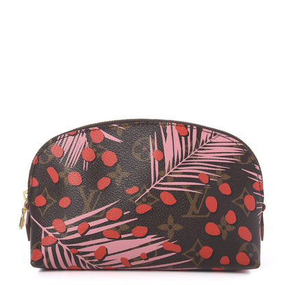 Louis Vuitton Monogram Jungle Dots Cosmetic Pouch Sugar Pink Poppy 1 of 9