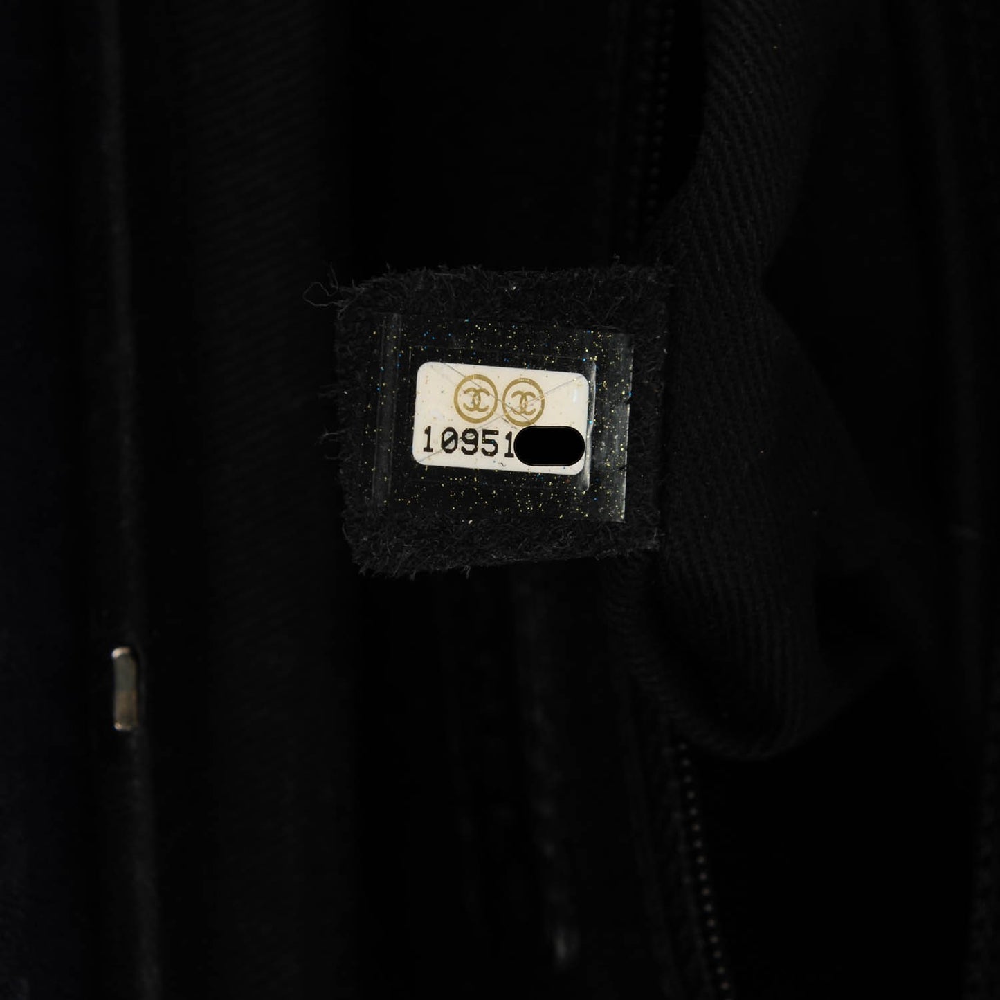 Lambskin Quilted Ritz Flap Navy