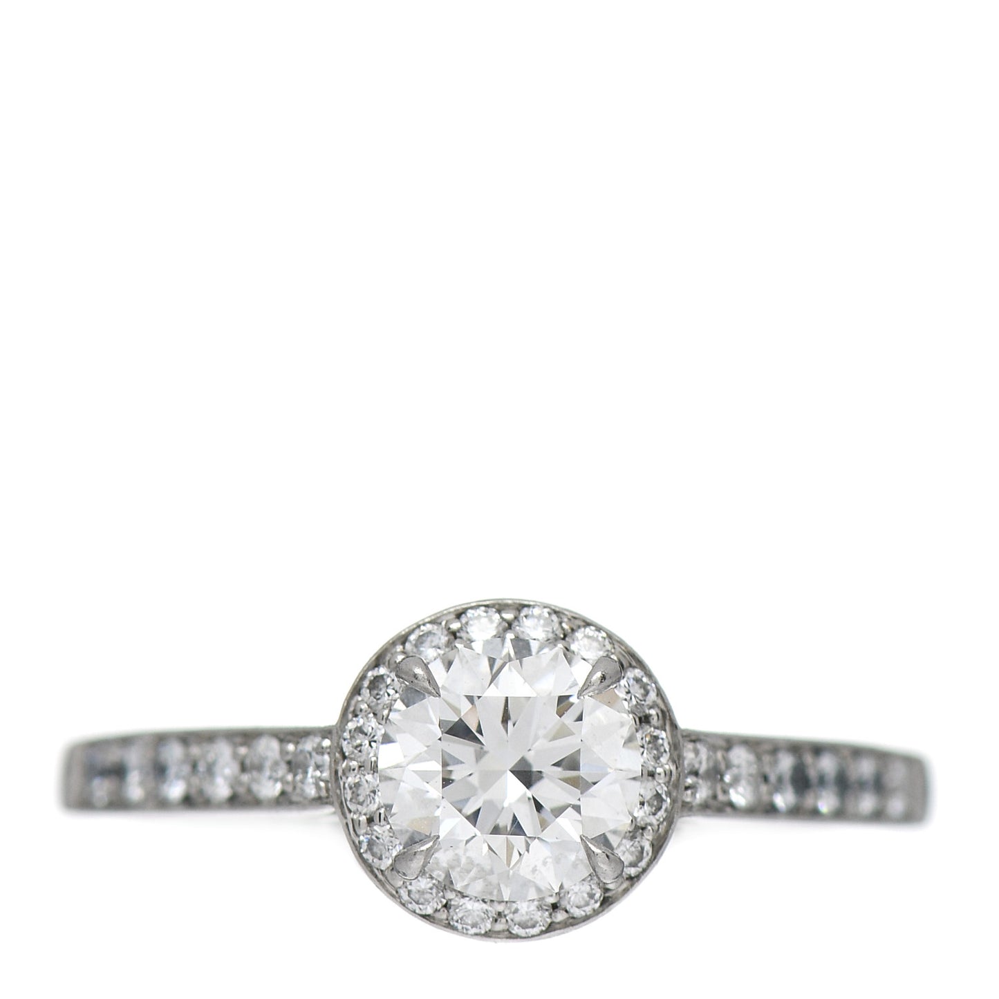 Platinum Diamond .71ct Embrace Engagement Ring 52 6