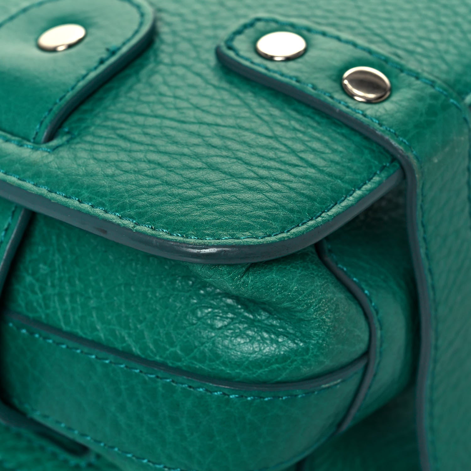 Proenza Schouler Calfskin Mini PS11 Classic Shoulder Bag Emerald 7 of 12