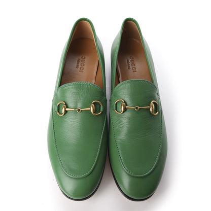 Gucci Malaga Kid Womens Jordaan Loafers 38.5 New Shamarock 5 of 11