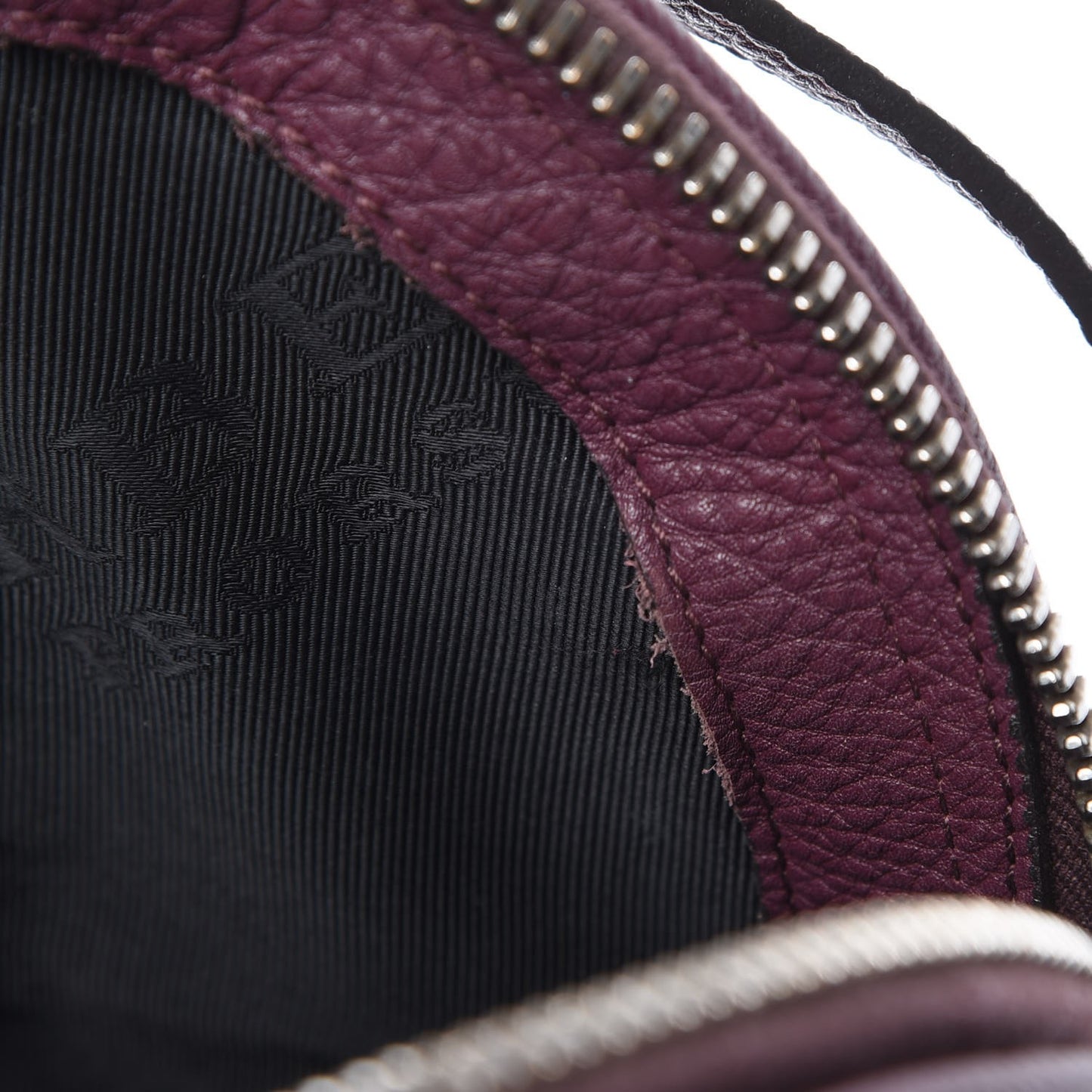 Grainy Calfskin Small Bloomsbury Elderberry