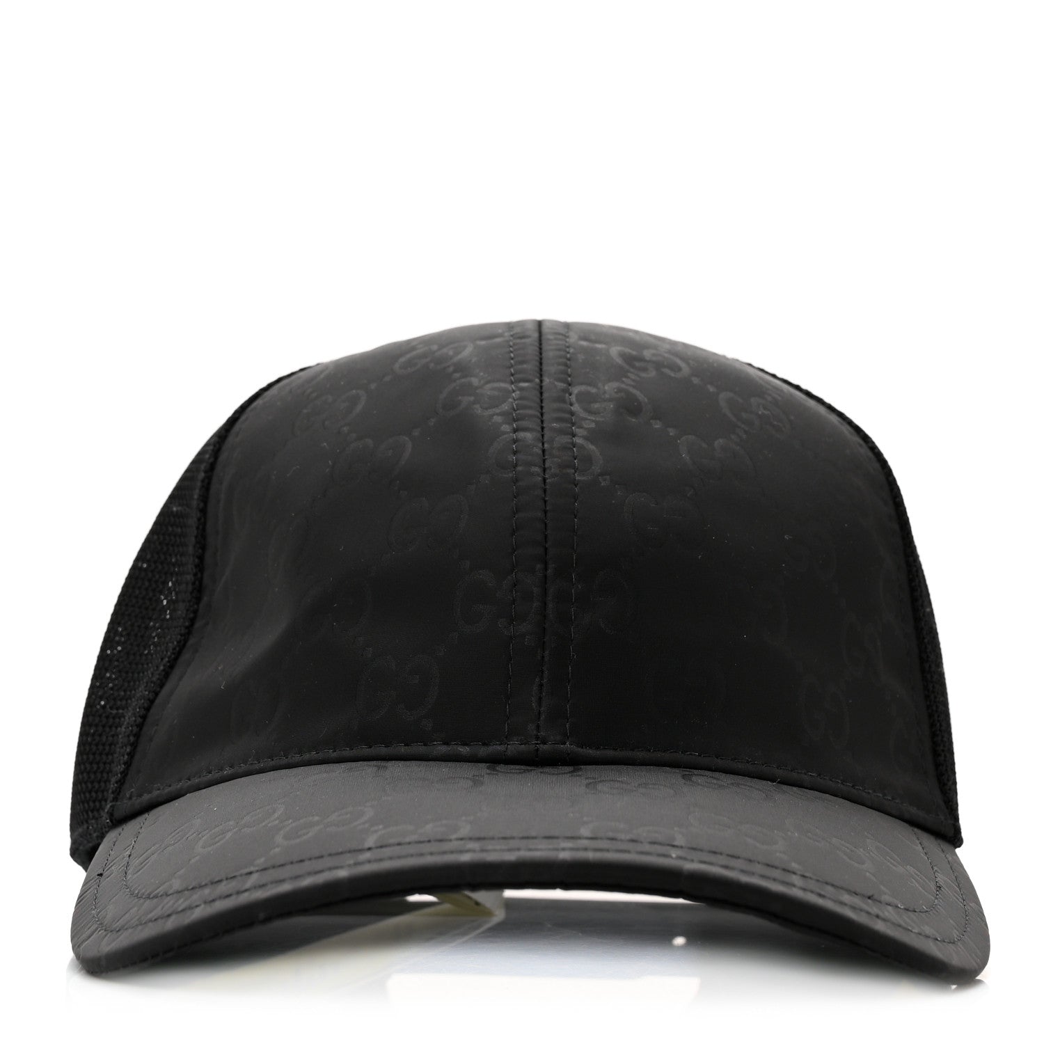 Gucci Nylon Monogram Baseball Hat L Black 3 of 12