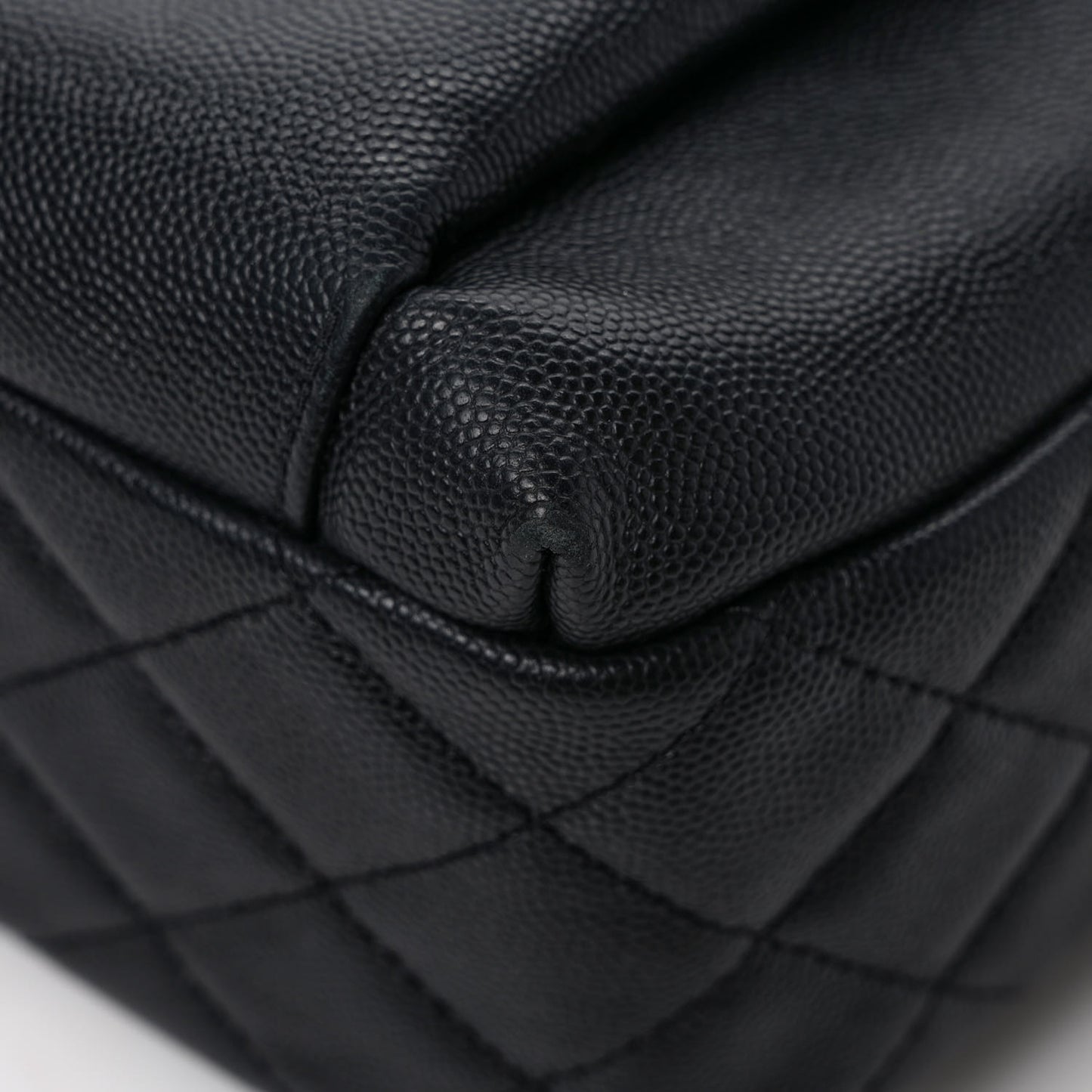 Caviar Quilted Large CC Day Backpack Black