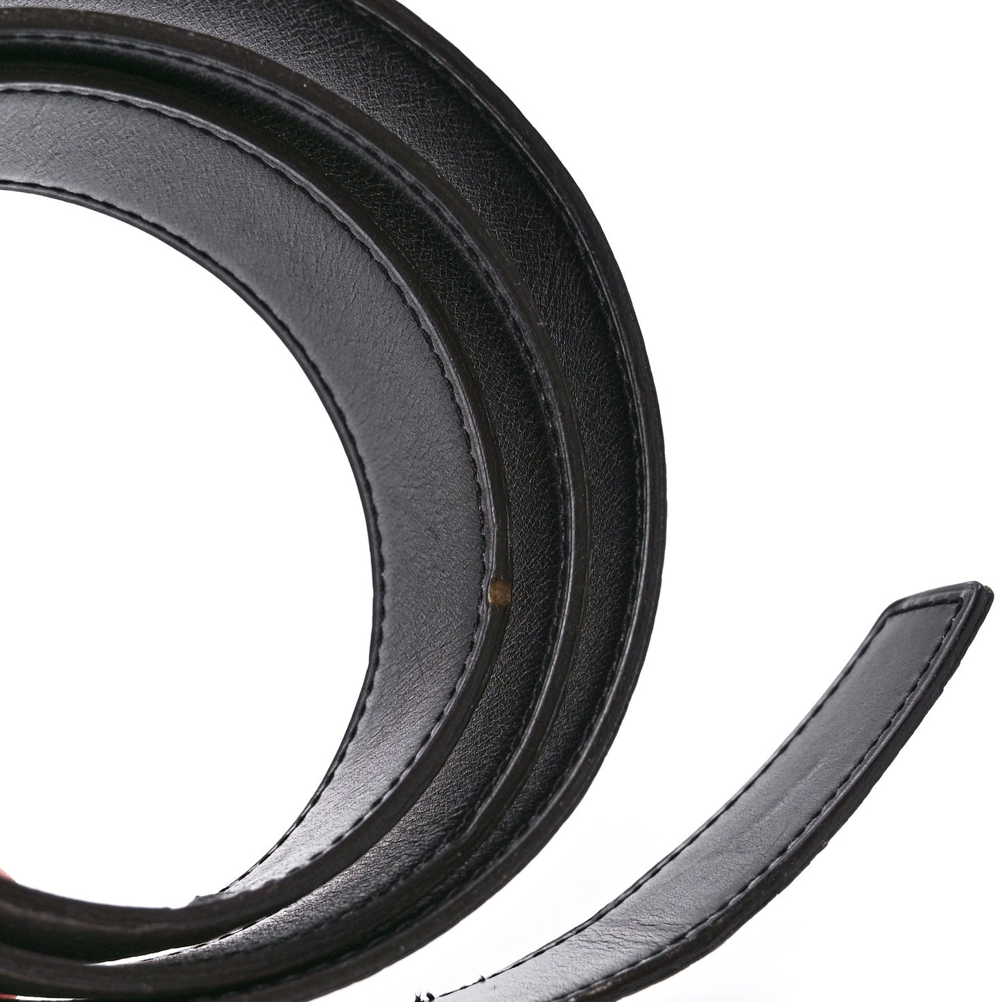 Box Togo 32mm Guilloche H Belt 90 36 Black Etain