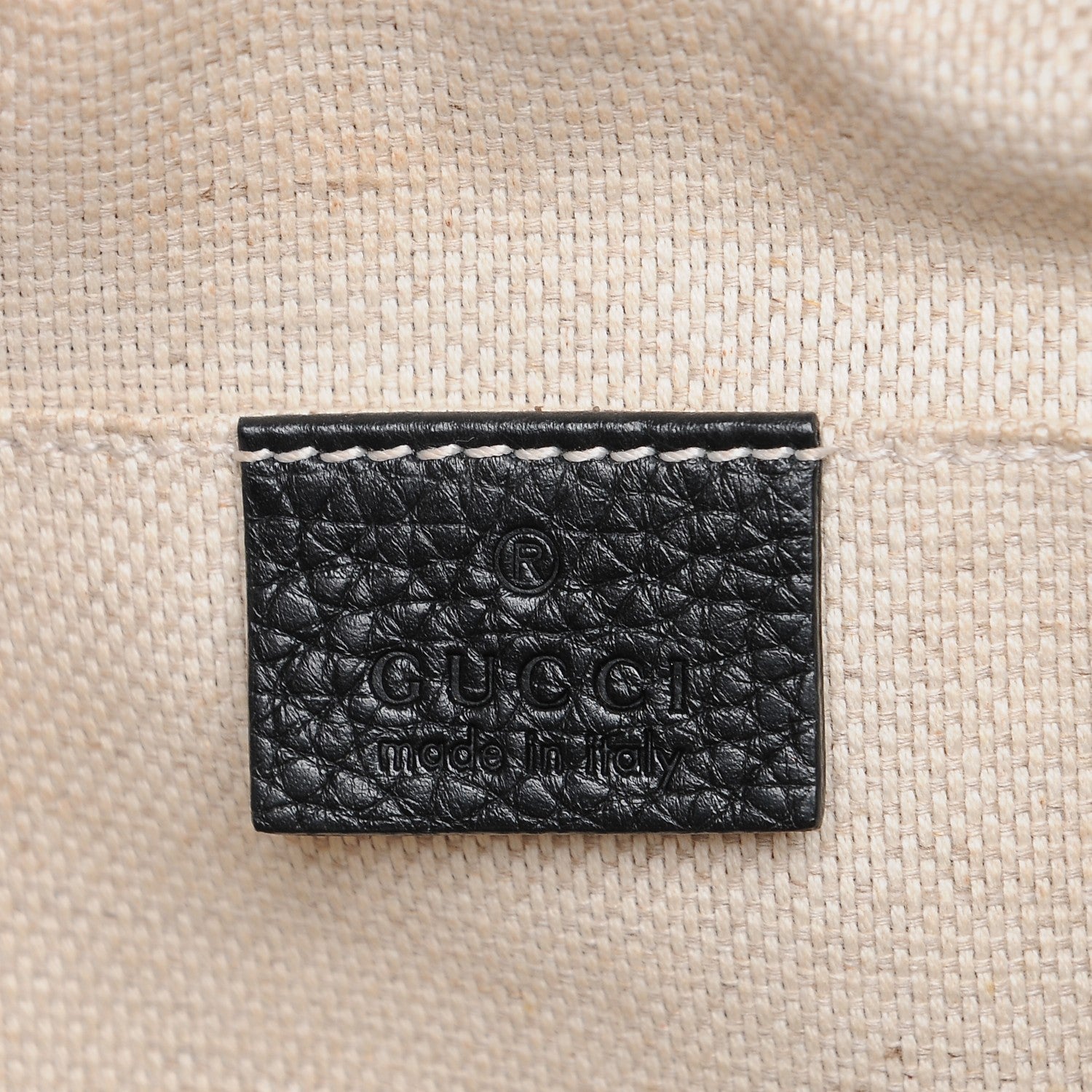 Gucci Pebbled Calfskin Small Soho Disco Bag Black 6 of 7