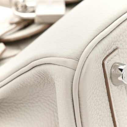 Hermes Togo Matte Alligator Birkin Touch 25 Beton 10 of 11