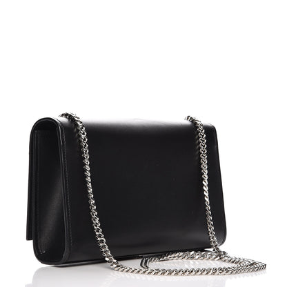 Saint Laurent Smooth Calfskin Medium Classic Monogram Kate Tassel Satchel Black 3 of 7
