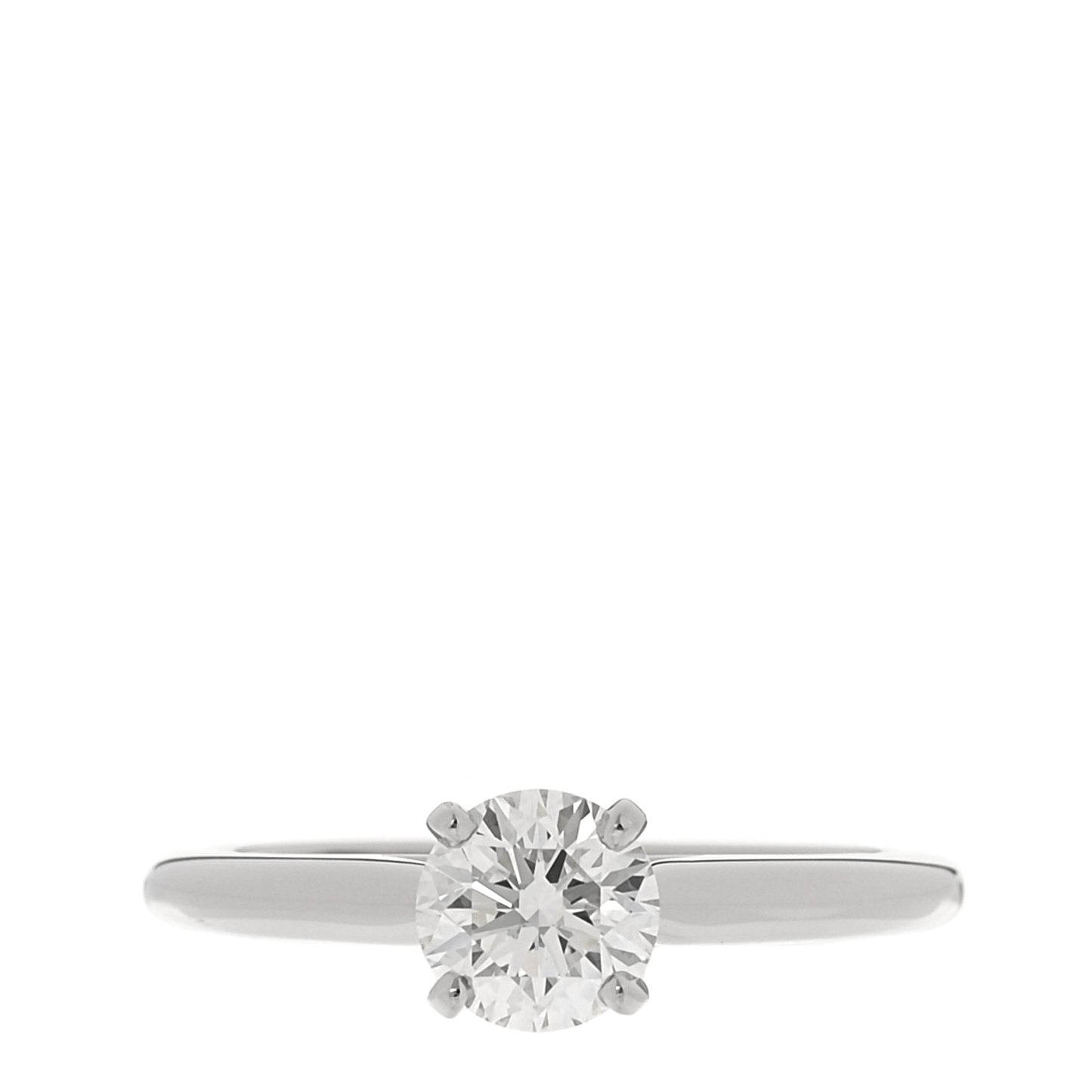 Platinum Diamond .80ct Solitaire 1895 Engagement Ring