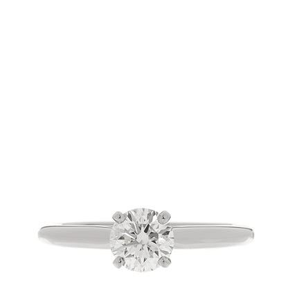Cartier Platinum Diamond .80ct Solitaire 1895 Engagement Ring 1 of 6