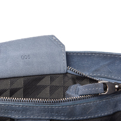 Proenza Schouler Suede Medium PS1 Satchel Polar Blue 10 of 10