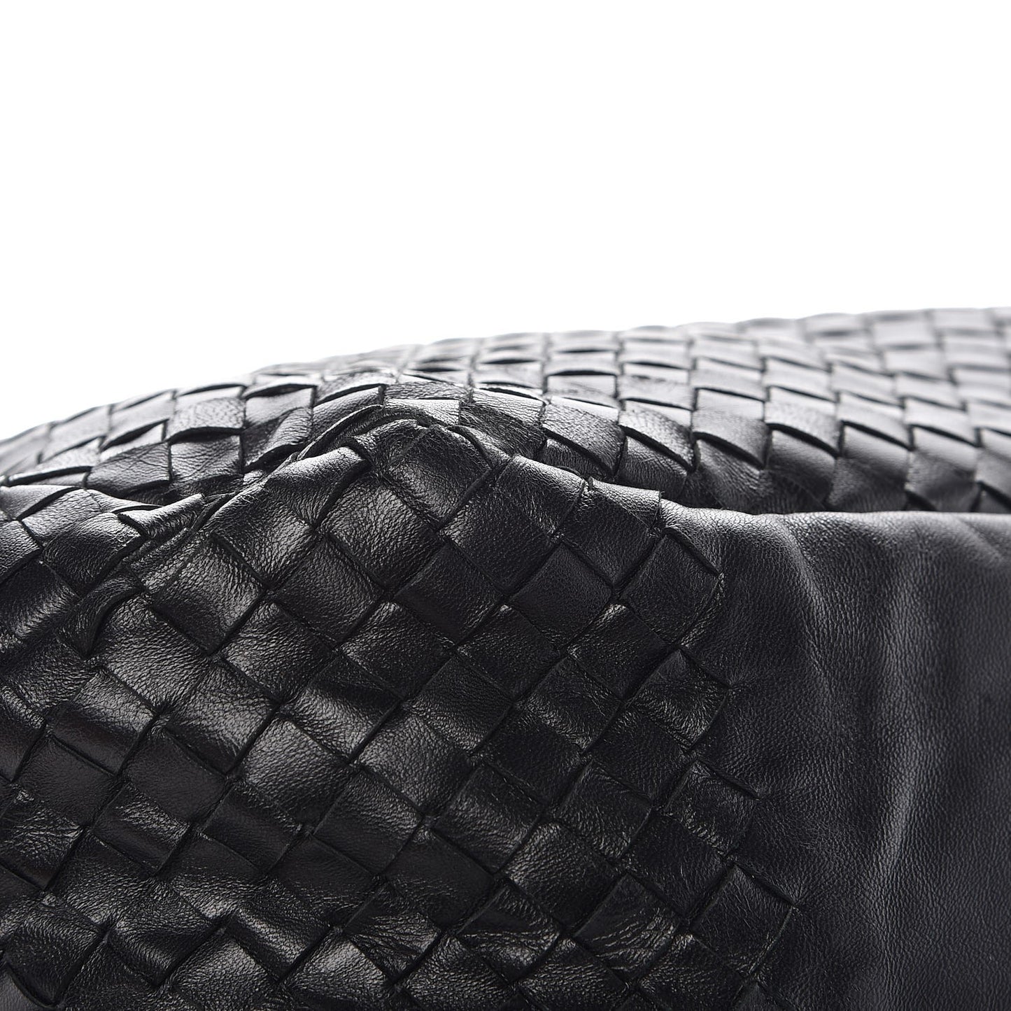 Nappa Intrecciato Large Campana Black
