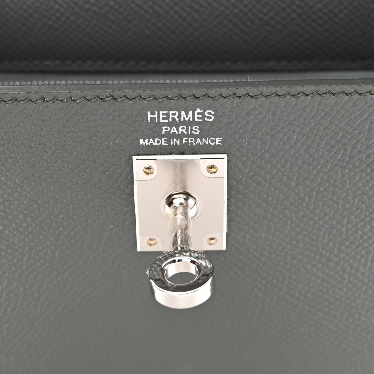 Hermes Epsom Kelly Sellier 25 Vert Amande 6 of 10