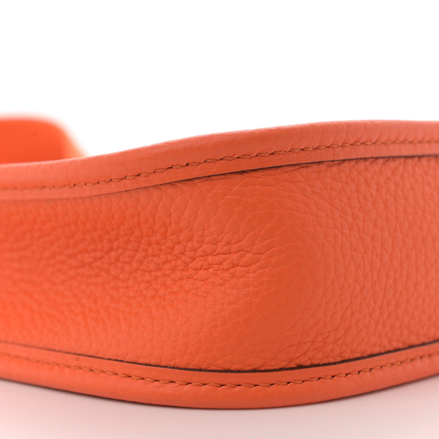 Hermes Taurillon Clemence Evelyne TPM Orange 9 of 10
