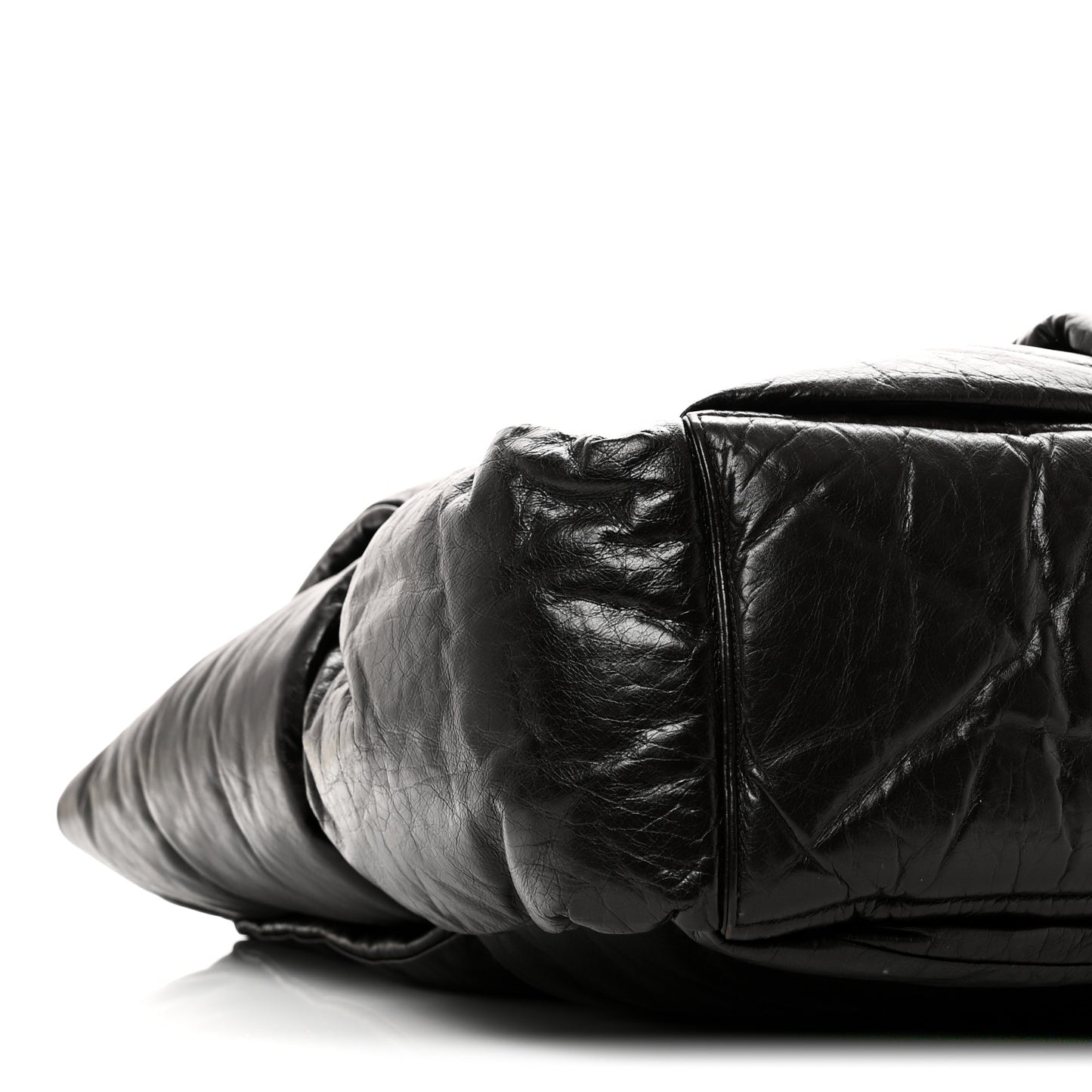 Calfskin Maxi Intrecciato Puffy Chain Tote Bag Fondente