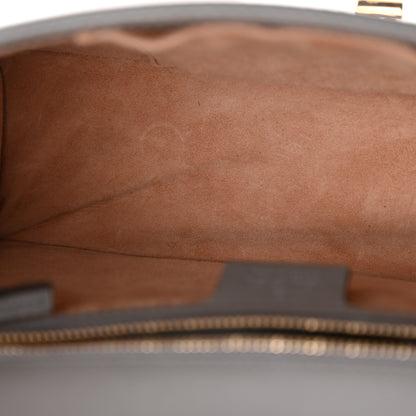 Gucci Calfskin Small Sylvie Shoulder Bag Deep Grey 11 of 14