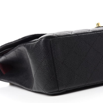 Chanel Caviar Quilted Maxi Double Flap Black 6 of 10