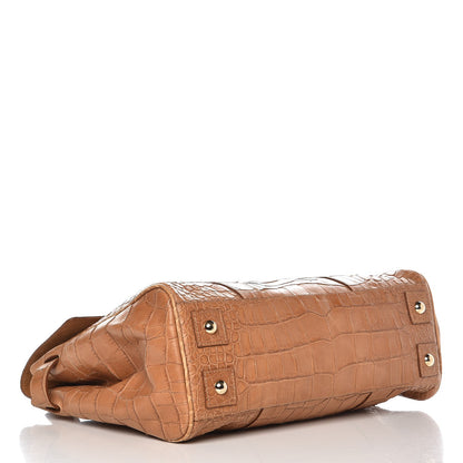 Mulberry Crocodile Embossed Bayswater Camel 4 of 7
