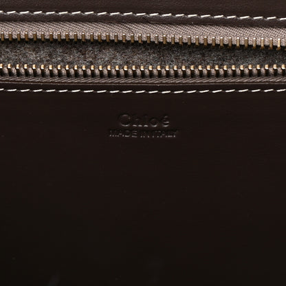 Chloe Felt Calfskin Medium Woody Ribbon Tote Deep Beige 6 of 11