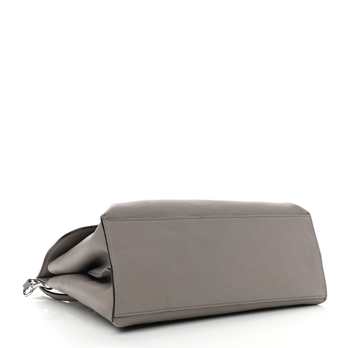 Cellarius Calfskin Medium Bamboo Daily Top Handle Bag Storm Grey