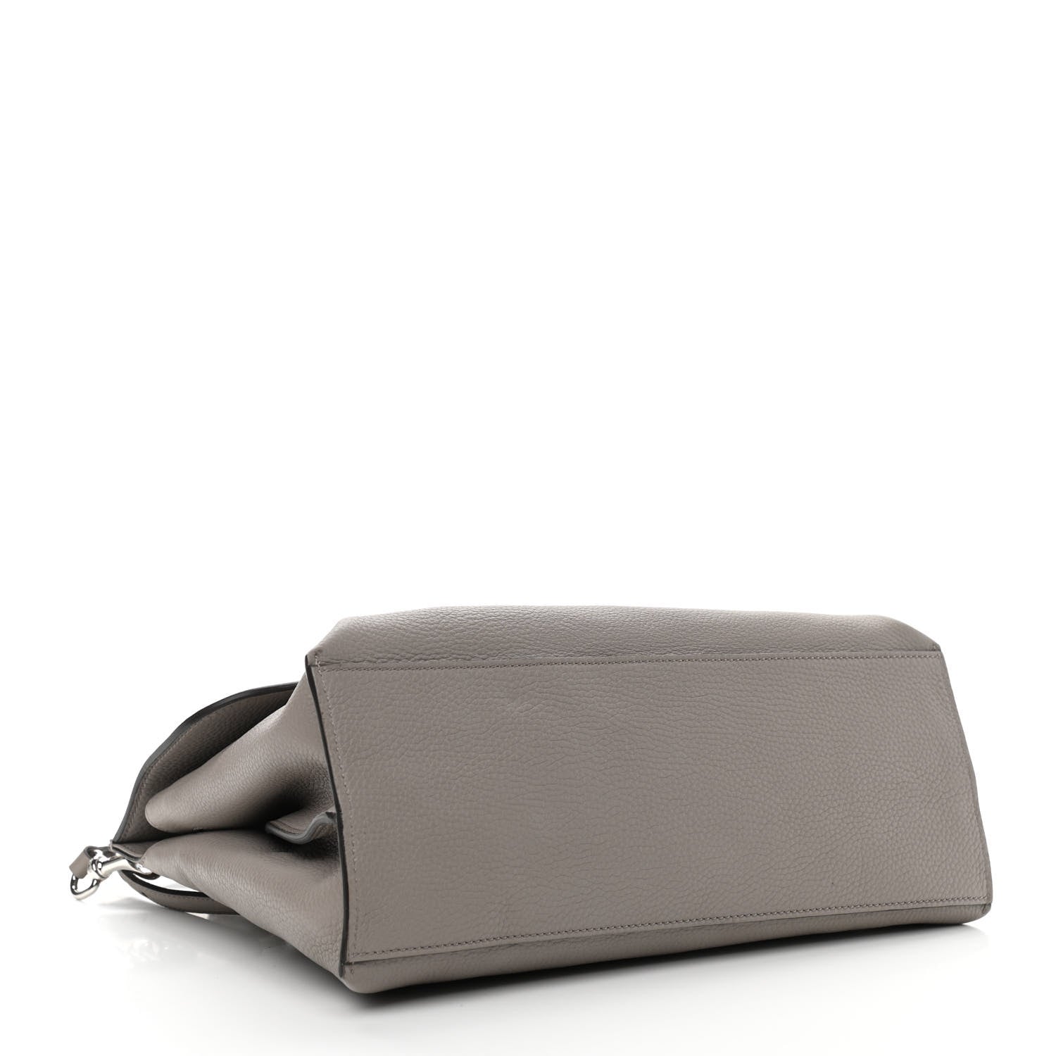 Gucci Cellarius Calfskin Medium Bamboo Daily Top Handle Bag Storm Grey 4 of 9