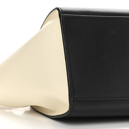 Celine Smooth Calfskin Suede Small Tri-Color Trapeze White 8 of 13