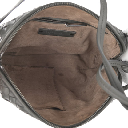 Bottega Veneta Nappa Intrecciato Nodini Crossbody Messenger Light Grey 5 of 11