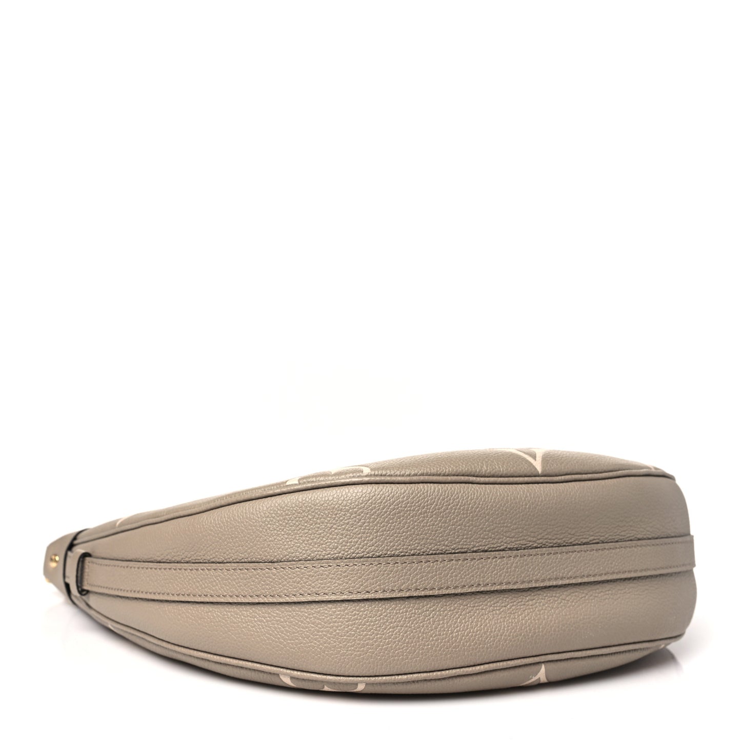 Empreinte Monogram Giant Loop Hobo Dove Gray Cream