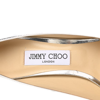 Jimmy Choo Metallic Love 85 Pumps 39.5 Silver 7 of 9