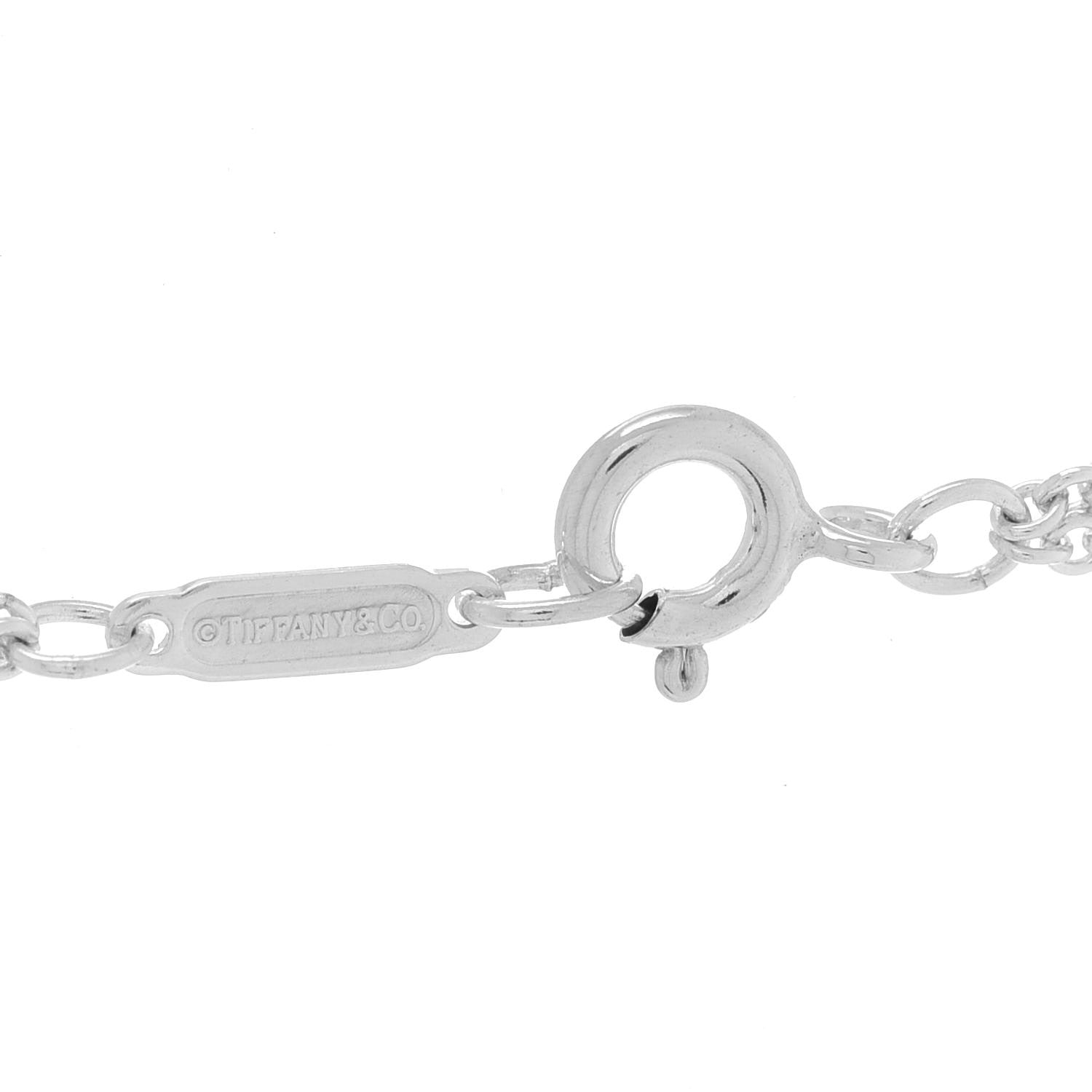 Tiffany Sterling Silver Infinity Pendant Necklace 5 of 6