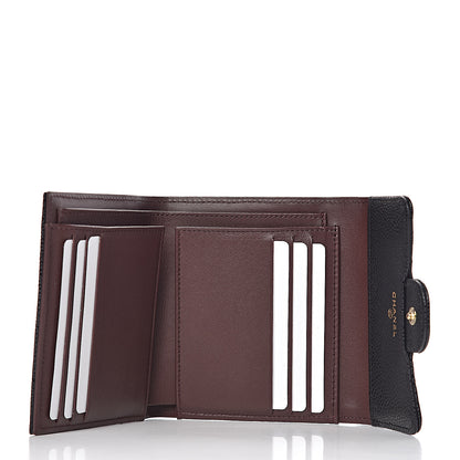 Chanel Caviar Quilted Compact Flap Wallet Black 5 of 9