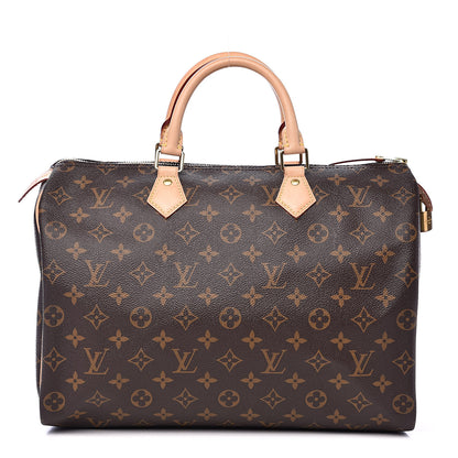 Louis Vuitton Monogram Speedy 35 1 of 14