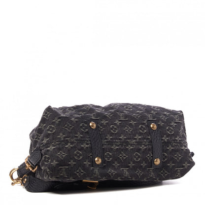 Louis Vuitton Denim Neo Cabby MM Black 3 of 7