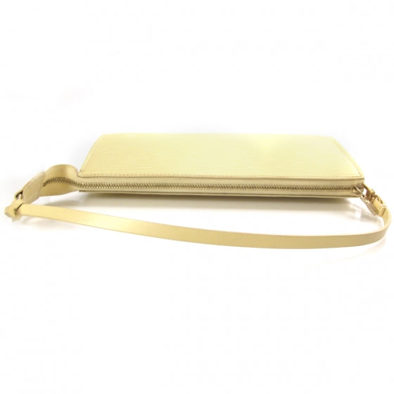 Louis Vuitton Epi Pochette Accessories Bag Vanilla 6 of 9