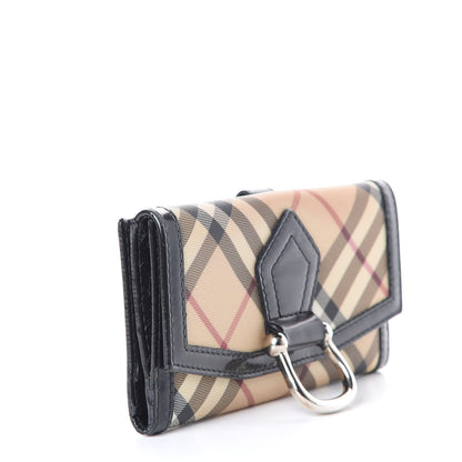 Burberry Nova Check Penrose Continental Wallet Black 2 of 14
