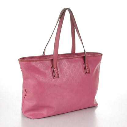 Gucci Imprime Monogram Medium Zippered Shopping Tote Vintage Rose 3 of 11