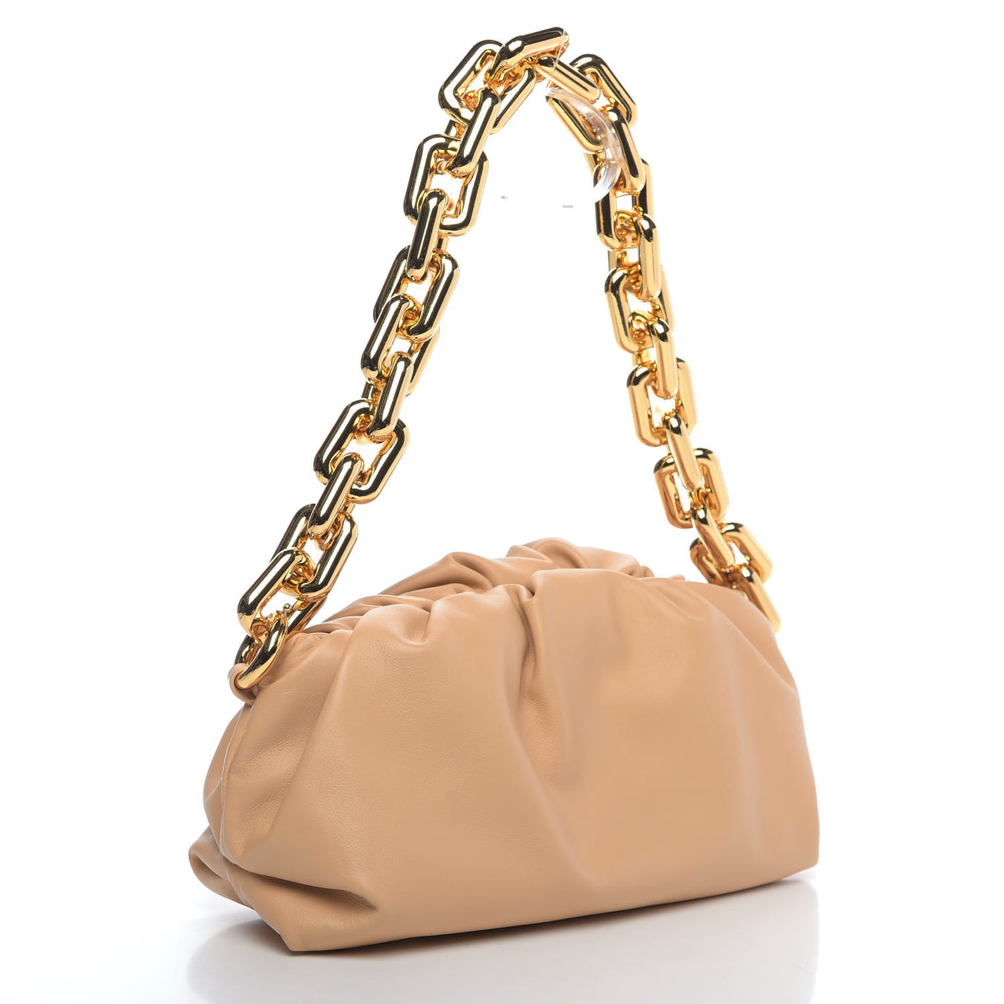 Calfskin The Pouch Chain Almond