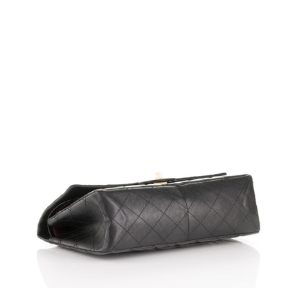 Chanel Aged Calfskin Quilted 2.55 Reissue 226 Flap Black 5 of 8