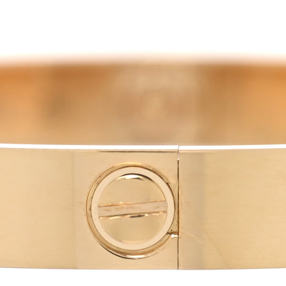 Cartier 18K Yellow Gold 4 Diamond LOVE Bracelet 16 4 of 7
