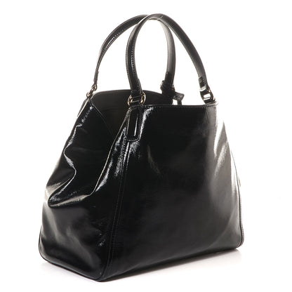 Gucci Vernice Naplack Medium Soho Shoulder Bag Black 3 of 7